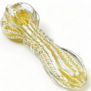 4" R4 Work Twisted Ribbon Masterpiece Hand Pipe - [RKD62]